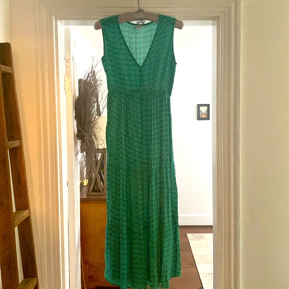 Summer maxi.  Nice green.